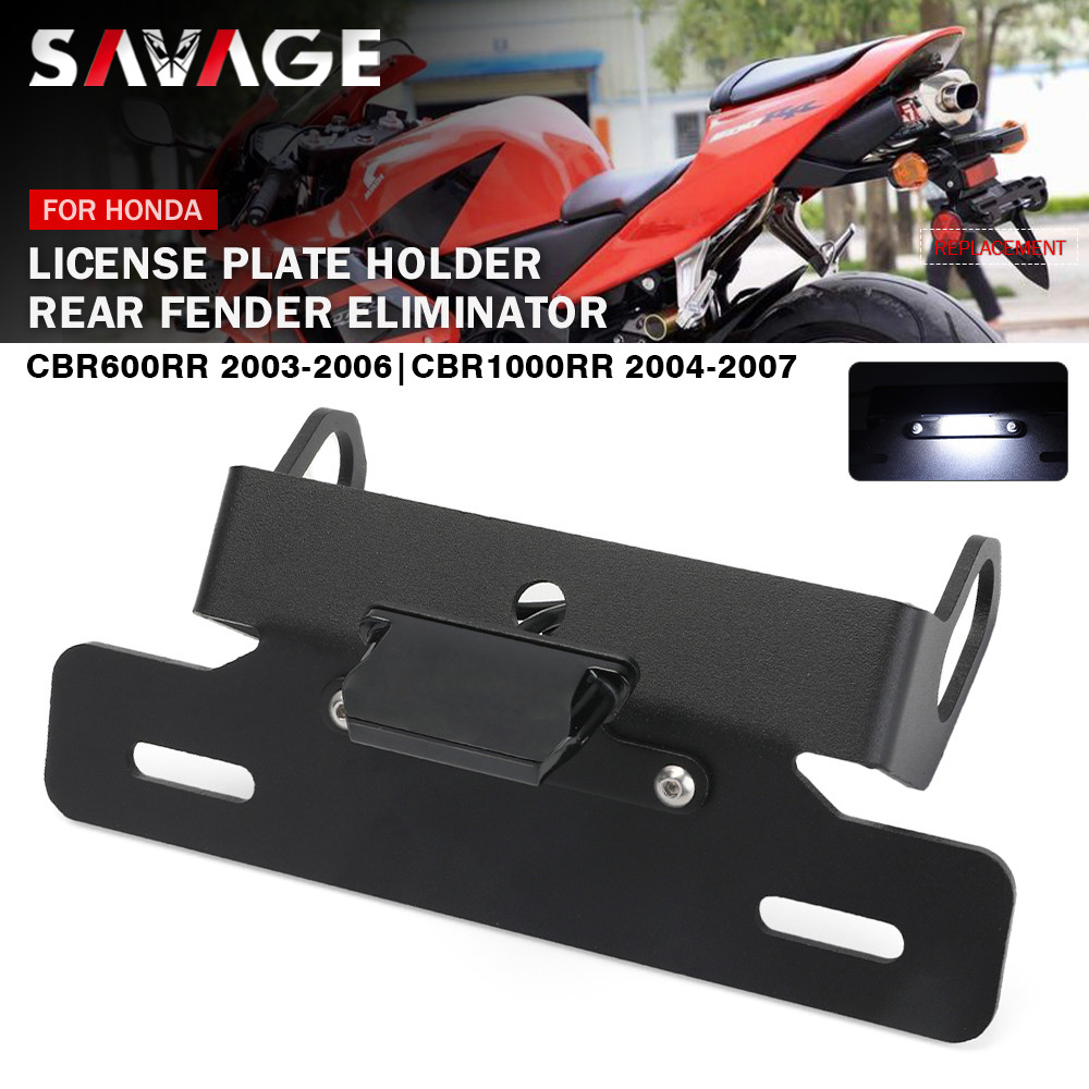 License Plate Holder LED Light For HONDA CBR600RR 2003-2006 CBR1000RR