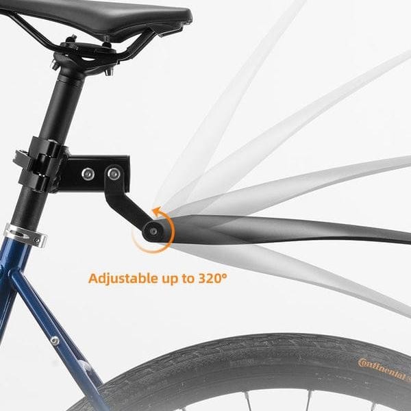 SPAKBOR SEPEDA ROCKBROS SEATPOST CLAMP FENDER BIKE QUICK RELEASE MUDGUARD ADJUSTABLE ROADBIKE MTB