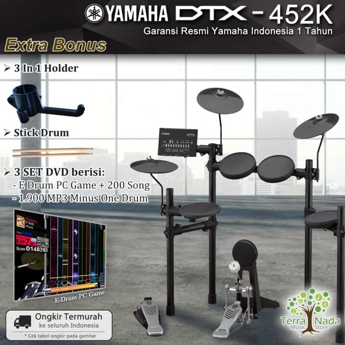 Drum Elektrik Yamaha DTX452 / DTX452K / DTX 452 / 452K penerus 450k