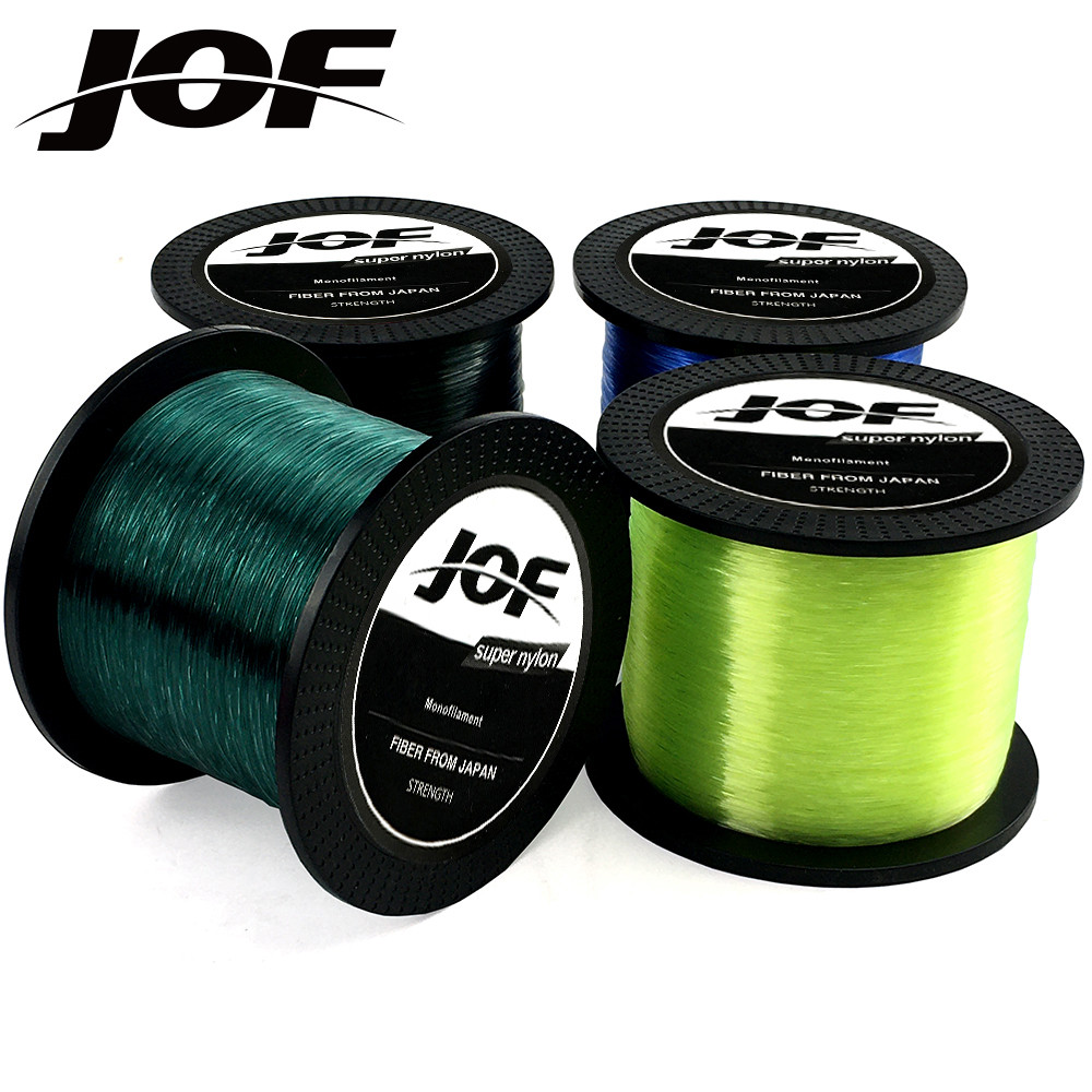 JOF Nylon Fishing Line 1000M Japanese Durable Fluorocarbon Sea