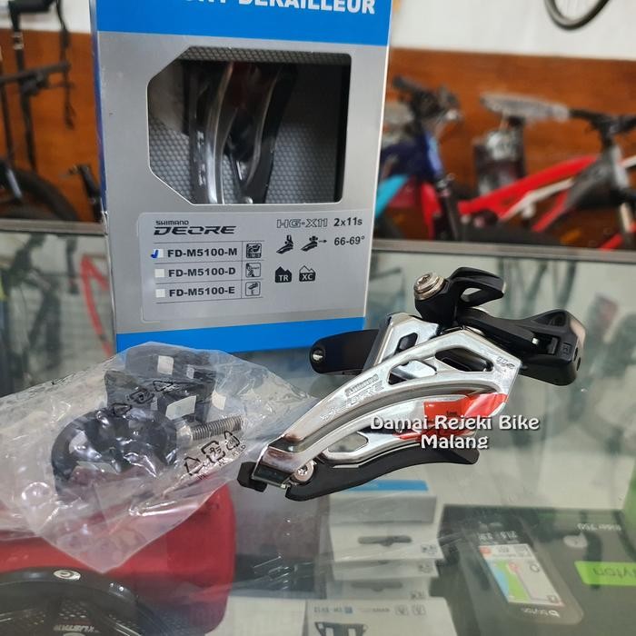 Front Derailleur / FD Shimano Deore M5100 2 speed