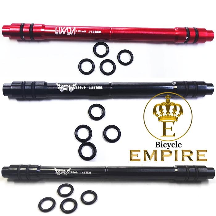 Adaptor Adapter Thru Axle TA ke QR Quick Release Hub Freehub Sepeda