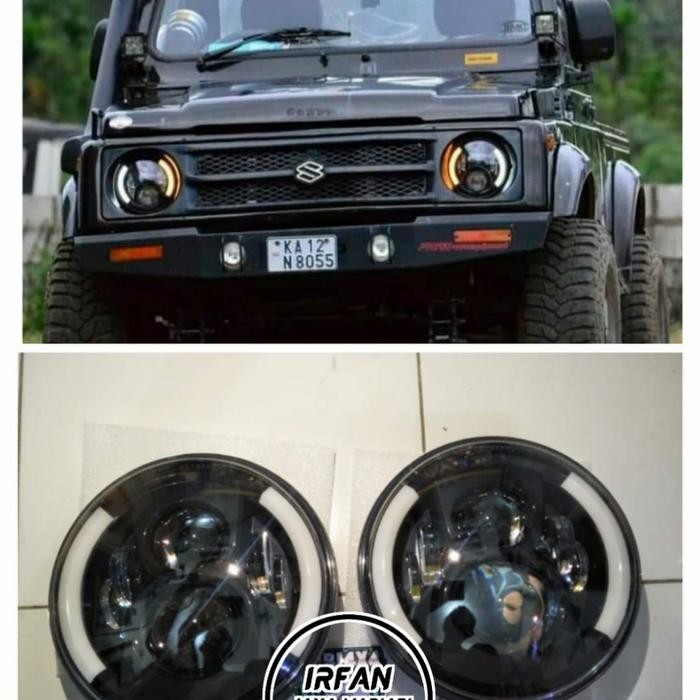 TERLARIS LAMPU LED DAYMAKER 7 INCH JIMNY KATANA LED LAMP DAYMAKER 7INCH TERANG