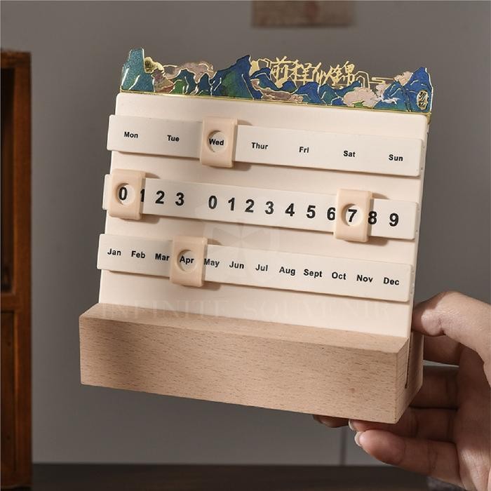 

Kalender Meja DIY BONUS Sticker / DIY Desk Calender FREE Sticker