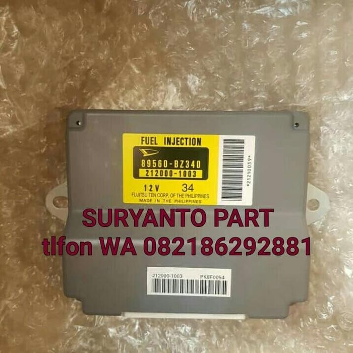 TERLARIS ECU KOMPUTER 89560-BZ340 TOYOTA XENIA/AVANZA 1.300 NON VVTI(ORIGINAL)