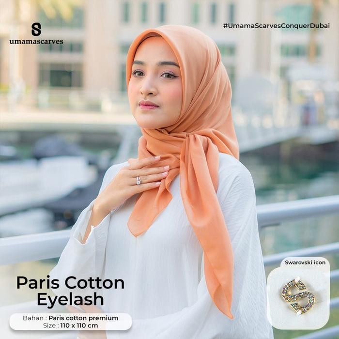 SURCA Umama Scarves - Paris Cotton Eyelash (Pouch)