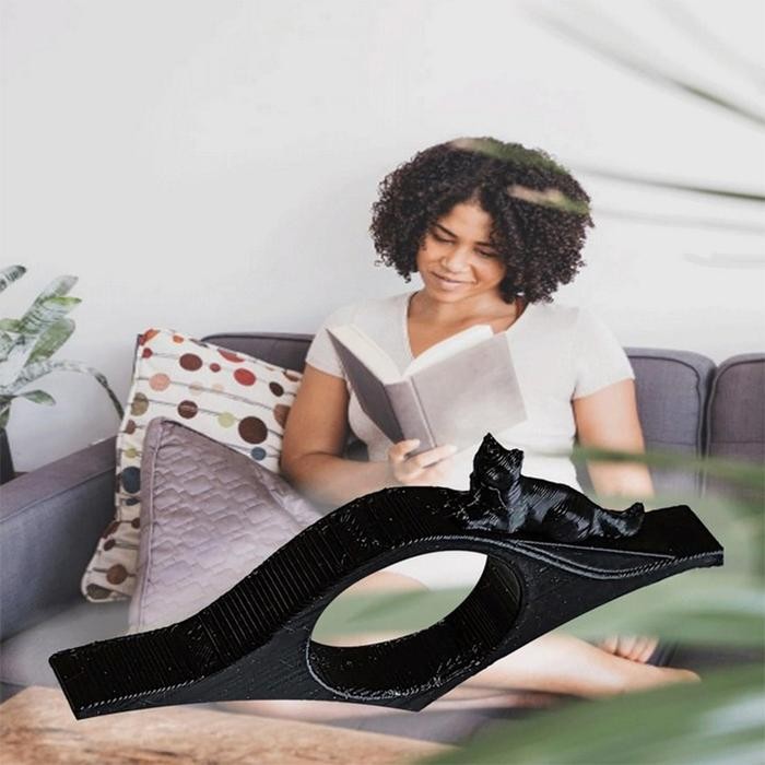 

Cat Thumb Book Page Holder Book Club Gifts Smooth Thumb Bookmark Ideal Book Reader Gifts & Reading