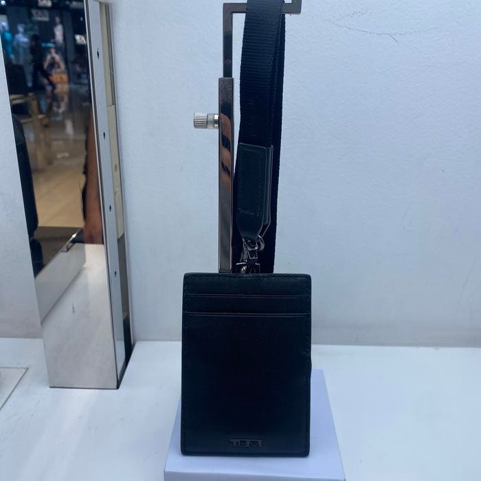 

TUM I SLG Identification Card Lanyard - Black Leather