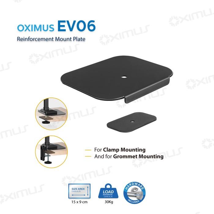 

Kit Plate Plat Penguat Protektor Pengaman Meja Bracket OXIMUS EV06 Desk