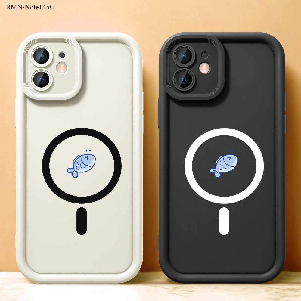 Softcase Mode Logo Casing For Xiaomi Redmi Note 14 13 12 11 11S 10 10S 9 9S 8 7 Pro Plus 4G 5G Case 