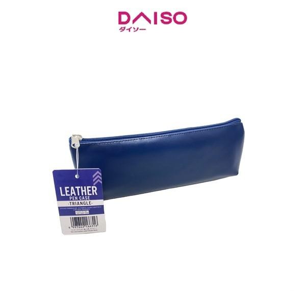 

Daiso Pen Case Leather-Style Triangle Navy