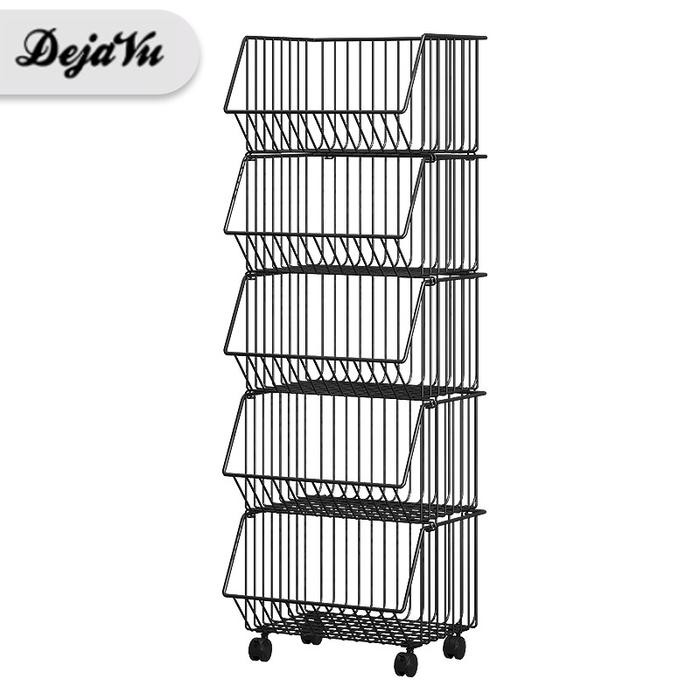 Dejavu Rak Dapur Susun Rak Roda Penyimpanan Bumbu Sea Hrk504