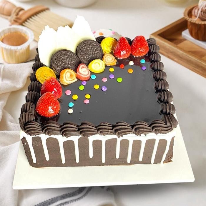 

OR6T Kue Ulang Tahun Choclate Fudge