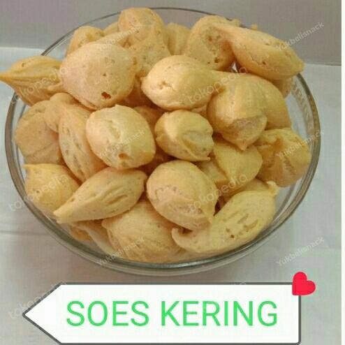 

OR6T Soes Kering 250Gr/Kue Sus/Kue Soes/Soes Bawang/Soes Bulat/Cemilan