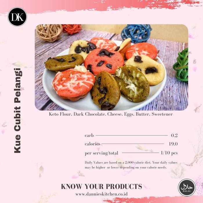 

OR6T Kue Cubit Pelangi Keto