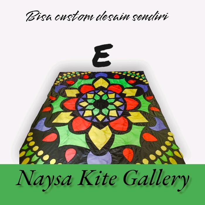 

(Allthebest) Sampul plastik layangan motif mandala