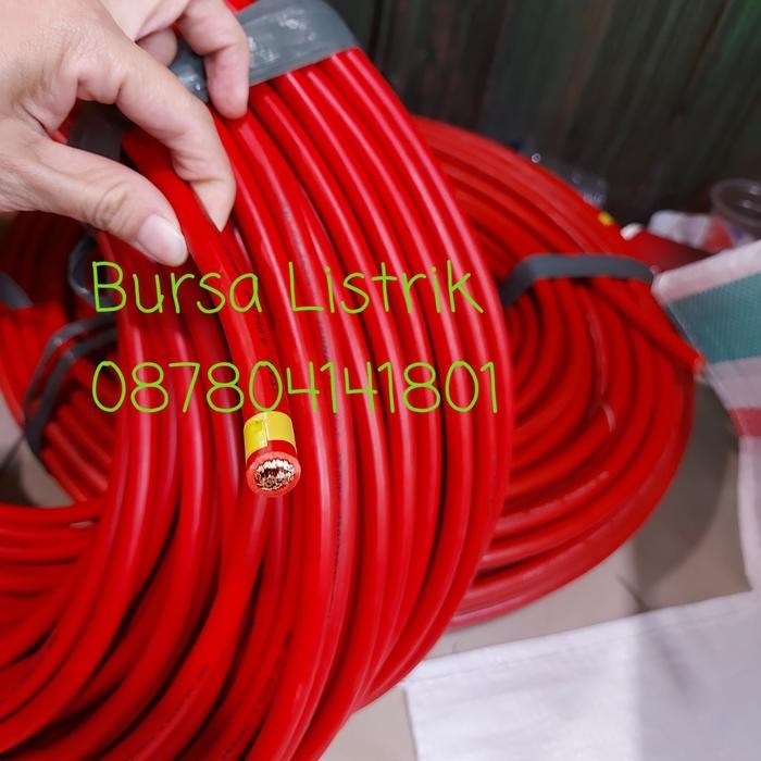 Kabel Serabut / kabel aki Nyaf 25 mm meteran