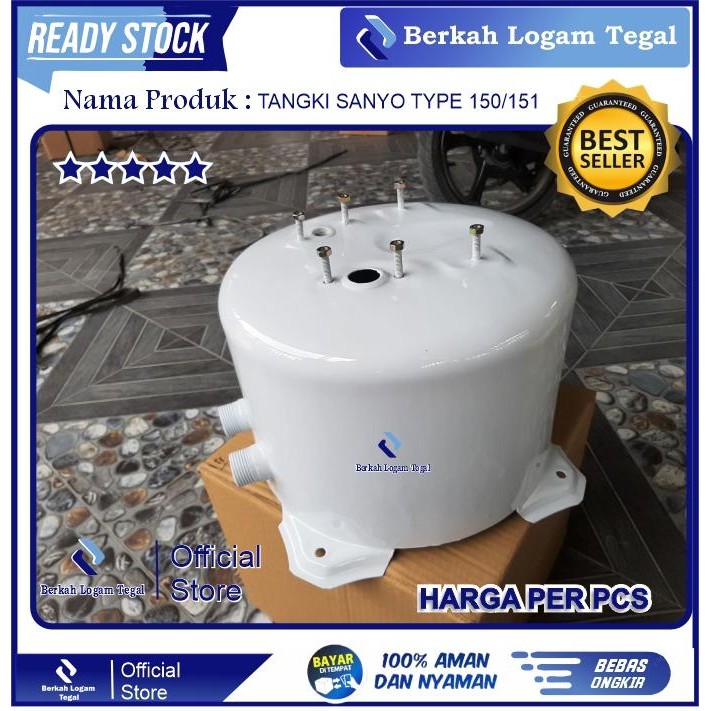 Tangki Tabung Pompa Air Sanyo PH 150/151 Otomatis Mesin (Lokal)
