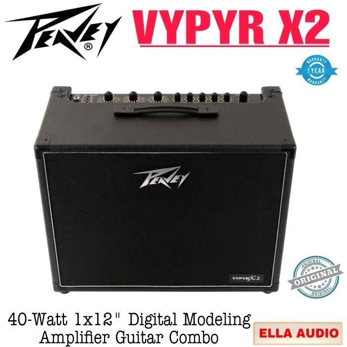 Peavey VYPYR X2 Gitar Modeling Amplifier Comb Original