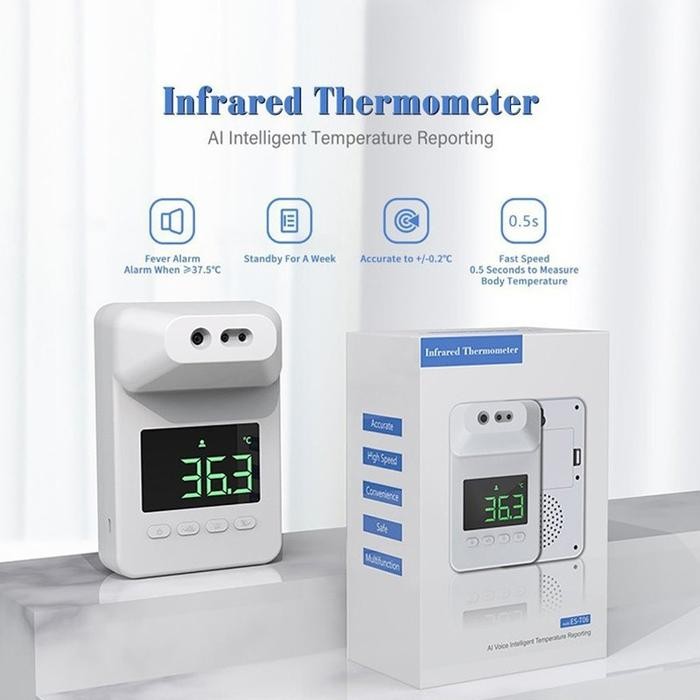 HOT PROMO Thermometer Dinding K3X Infrared Thermometer K3 PRO / ES-T06 / K9