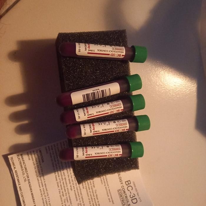 Control normal mindray BC 3D