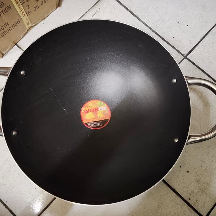 Wok Teflon Supra 40 Cm / Kuali / Wajan