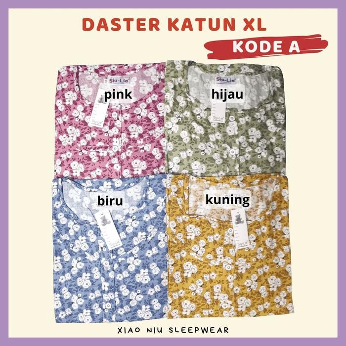 5ZBX Daster Katun Busui Siu-Lie Size L Xl / Daster Jumbo