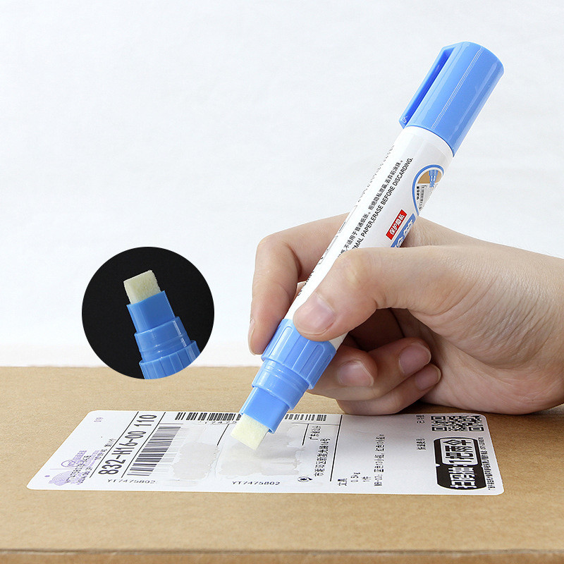 

6pcs Thermal Paper Correction Liquid Express Applicator Privacy Handwriting Quick Dry Masking Liquid