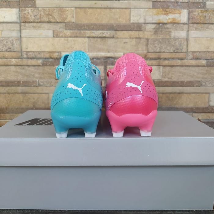 Sepatu Bola Puma Ultra Ultimate Blue Pink Fg - Sepatu Soccer Puma