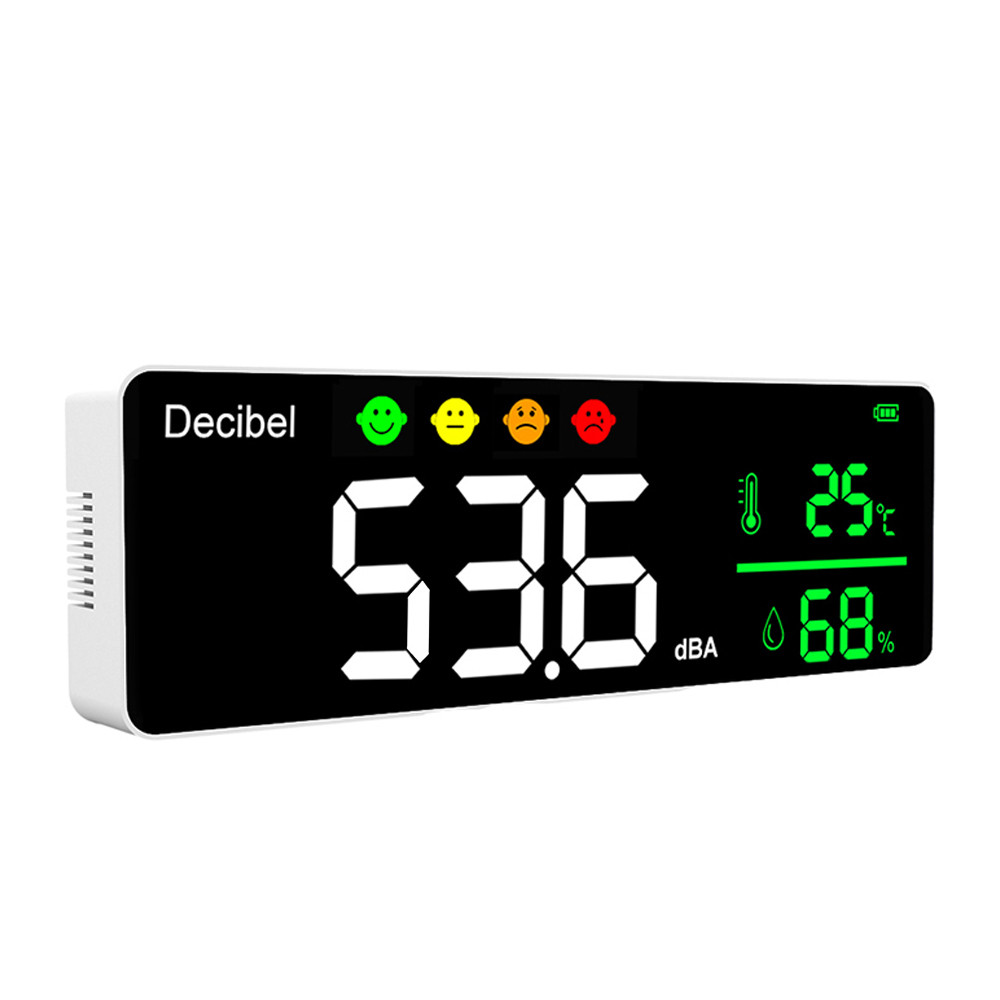 Decibel Meter Intelligent Wall-mounted Noise Detector Sound Level Meter