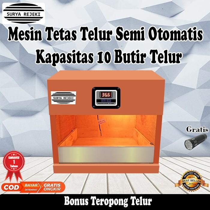 mesin tetas telur kapasitas 10 telur manual