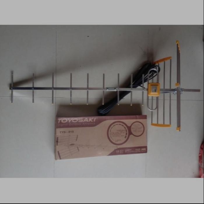 Paling Berkualitas Toyosaki Tys 818 Antena Luar Digital Tv Led Outdoor Kabel 10M Tys818 Termurah
