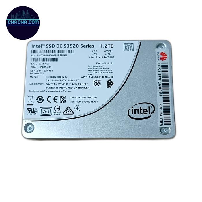 SSD Server Intel 1.2TB Enterprise SSD DC S3520 Series