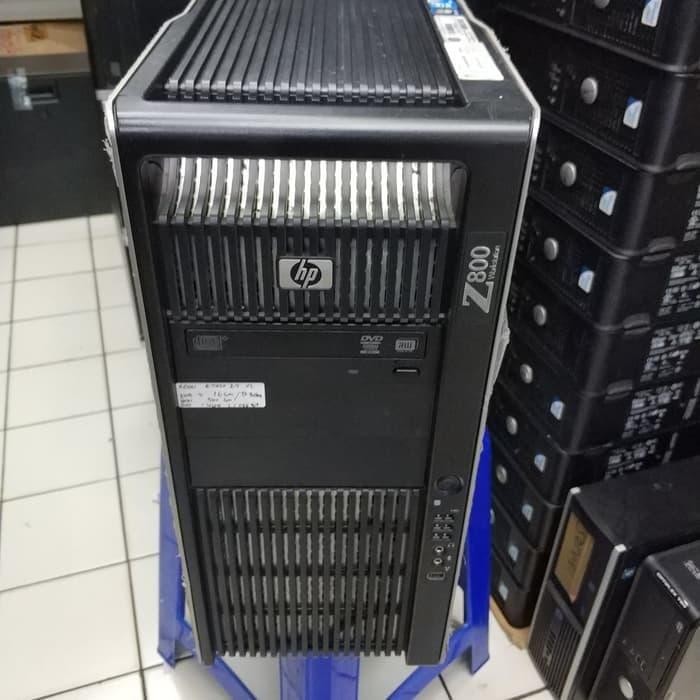 Pc server Hp z800 double Xeon X5620 2.40ghz/64gb/500gb/dvd r, vga