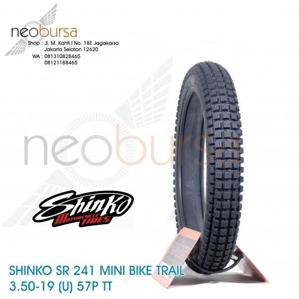 ban SHINKO SR241 (F) 3.50-19 (57P) Trial / Vintage Scrambler / Kustom