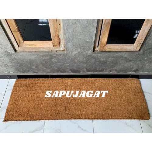 Keset Tebal 150 X 50 Polos - Keset Sabut Kelapa - Keset Hotel Panjang