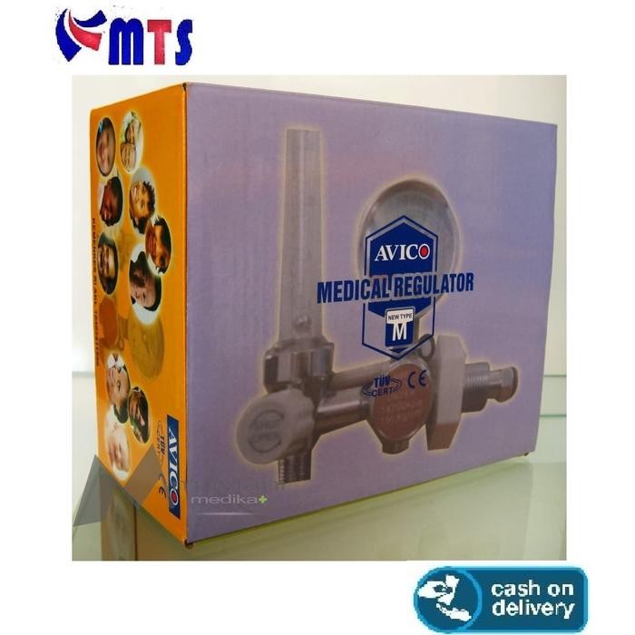 KEQZ Regulator Tabung Oksigen Avico / Regulator Oxygen Avico