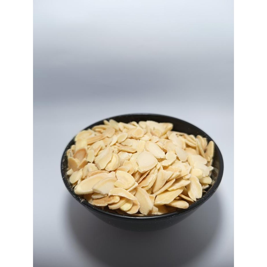 

4ZMI 250Gr Roasted Almond Slice - Almond Irisan - Oven - Panggang - Matang