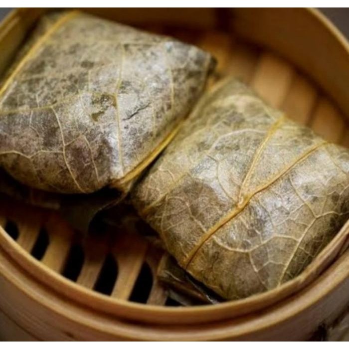 

4ZMI Lomaikai Dimsum Frozen Lo Mai Gai Nasi Ketan Ayam Jamur Halal 4Pcs