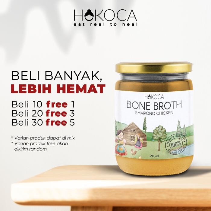 

4ZMI Chicken Bone Broth Hokoca - Kaldu Tulang Ayam Kampung