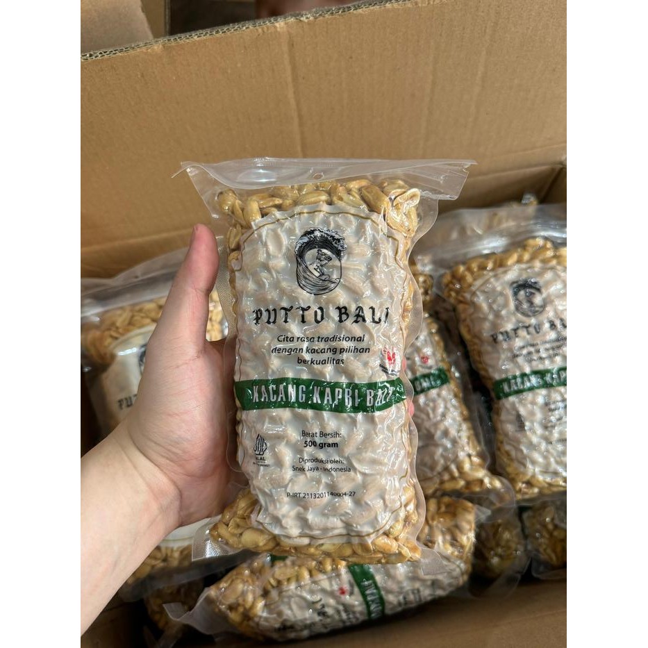 

4ZMI 500Gr Kacang Bali / Kacang Kapri Putto Bali Vakum
