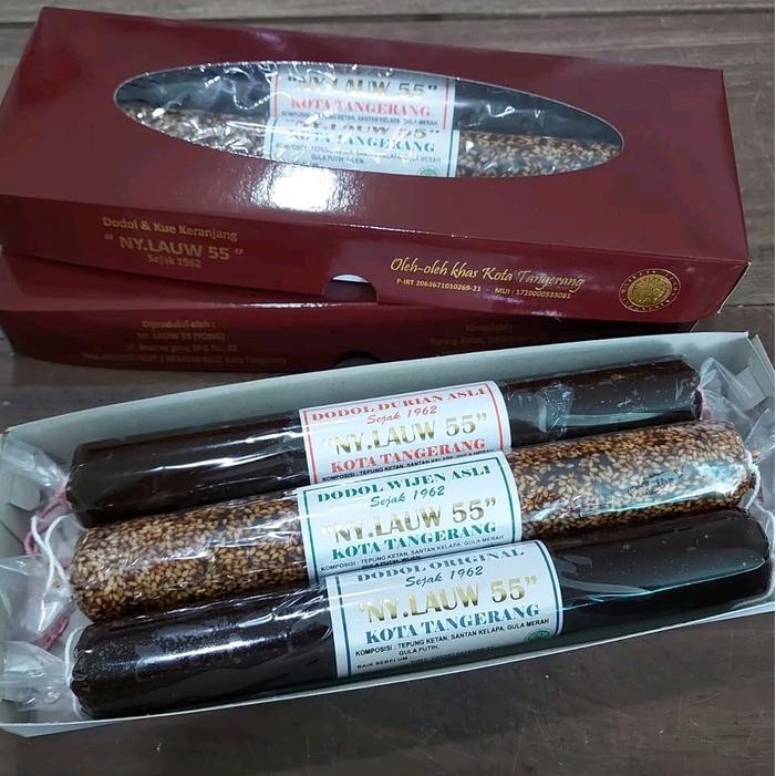

4ZMI Dodol Betawi 200G Merk Ny Lauw 55 (1Pcs)