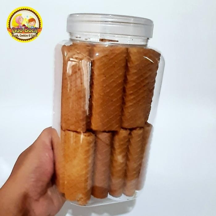

4ZMI Kue Dompet Toples 2 Liter / Kue Kering Semprong - Duo Bocil Snack