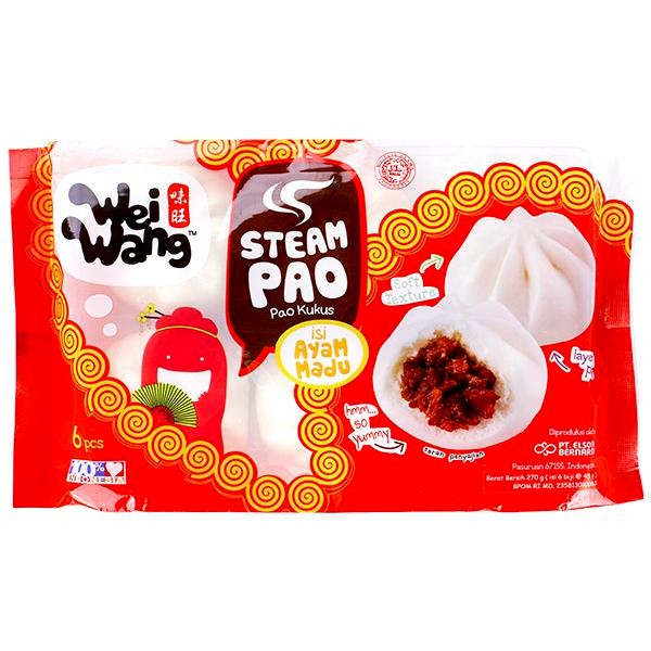 

4ZMI Wei Wang Steam Pao Ayam Madu 6Pcs