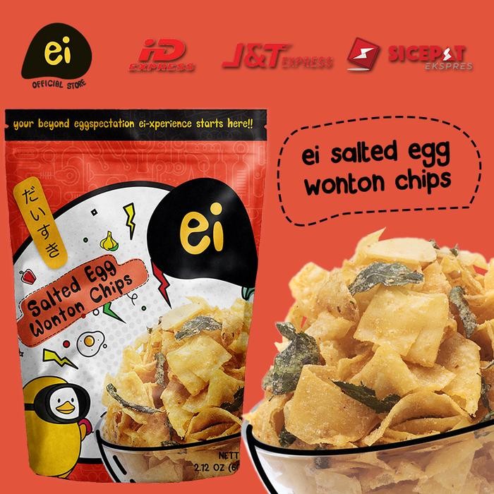 

4ZMI Ei Salted Egg Wonton Chips (60Gr)