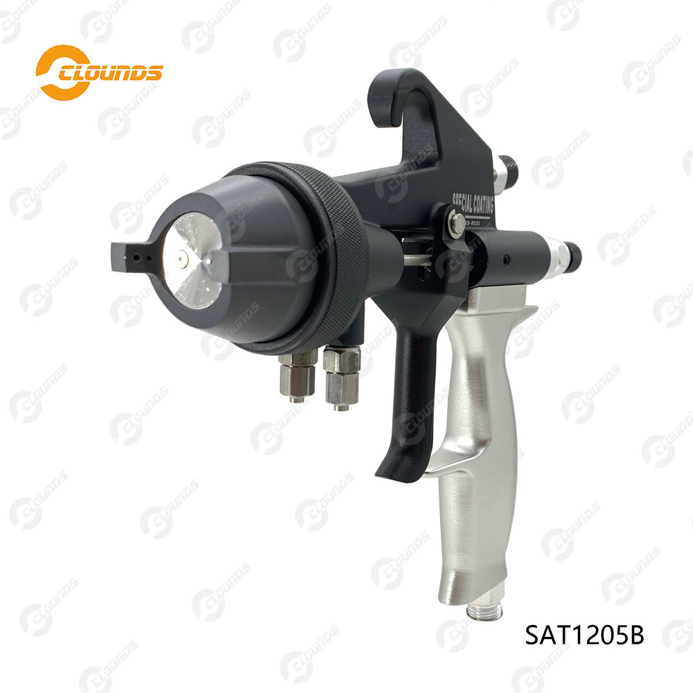 SAT1205 Paint Spray Gun Air Spray Mirror Chrome Paint Nano Chrome
