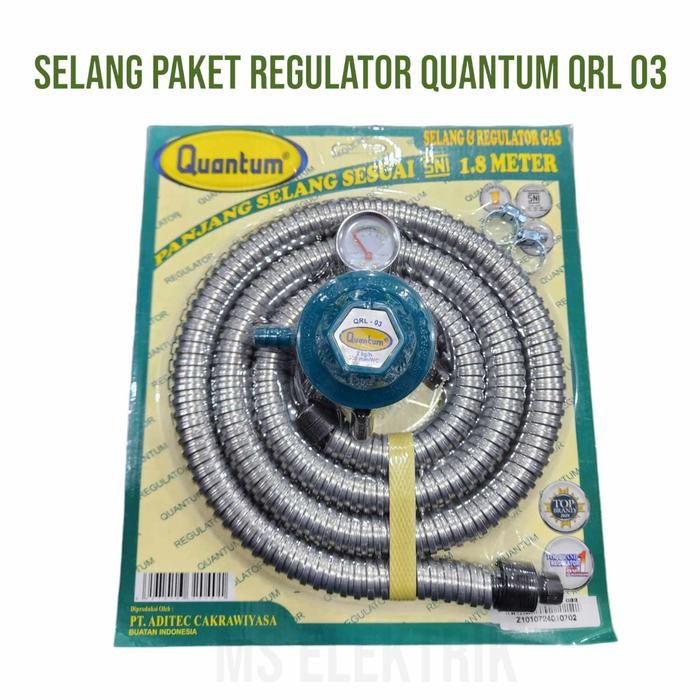 Quantum Regulator Selang Paket / Selang Paket Regulator Qrl-03