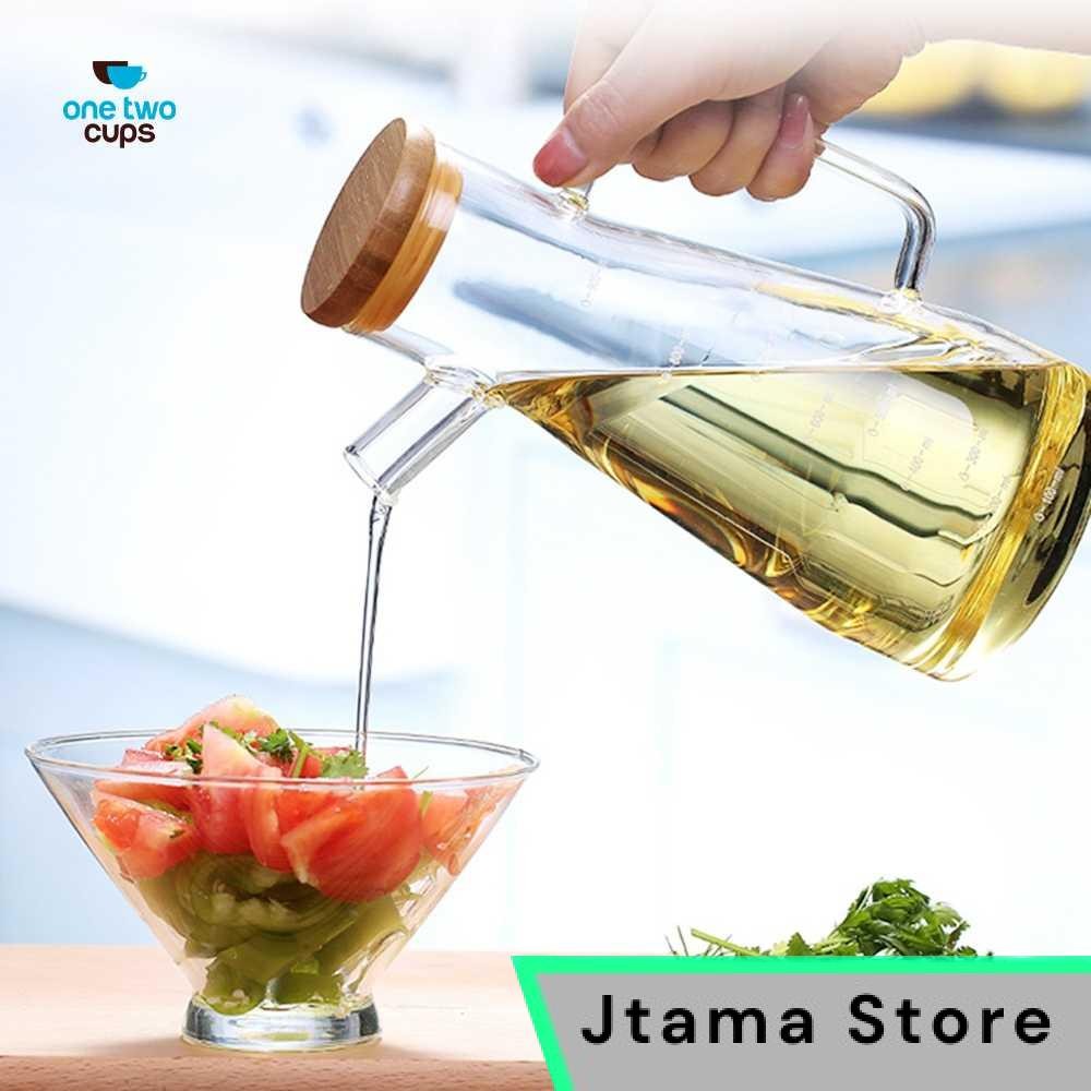 

One Two Cups Botol Minyak Borosilicate Glass Oil Pot 900ml - S2079