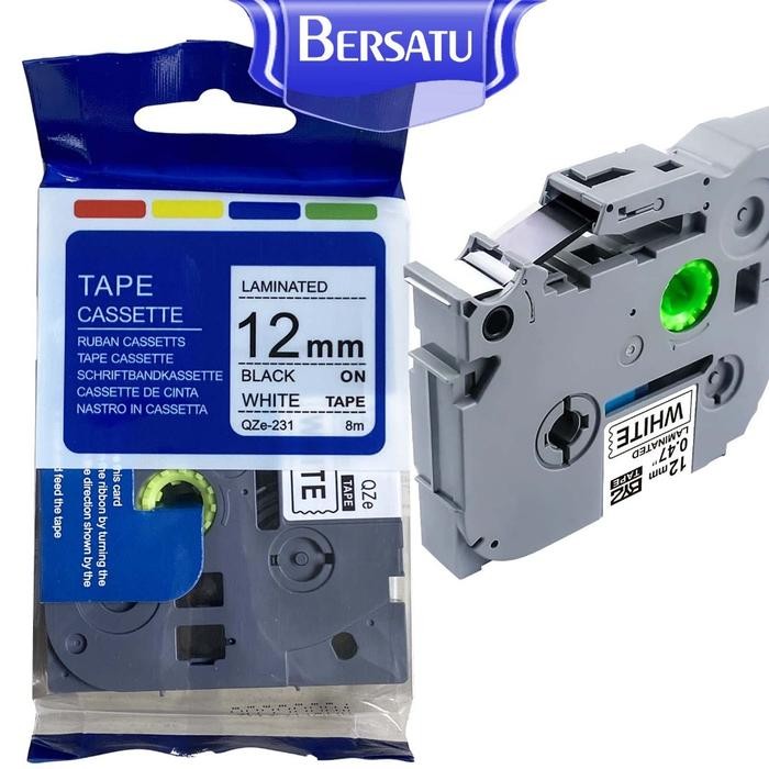 

ASLI Label Tape Printer Brother Compatible Refill Cartridge TZe-211 221 231 241 251 261 TZE-611 621