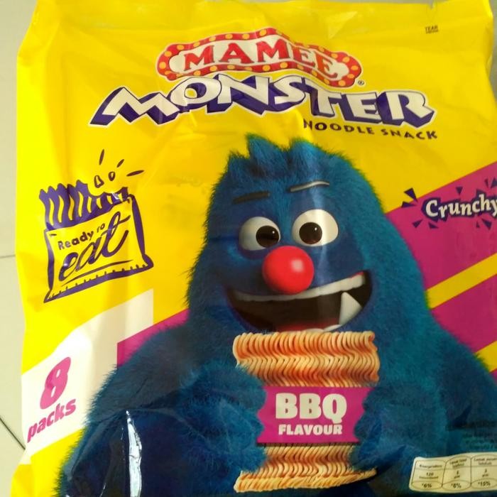 

IOI2 Mamee Monster / Mie Monster / Mie Kremes Rasa Barbeque